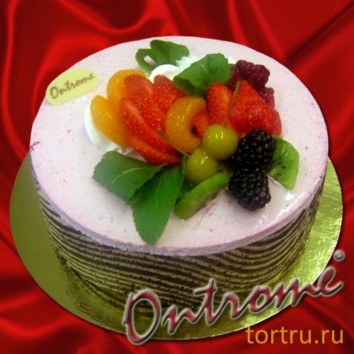 Торт "Онтроме Вишня", Онтроме, кафе-кондитерская, Санкт-Петербург Торт "Онтроме Вишня", Онтроме, кафе-кондитерская, Санкт-Петербург