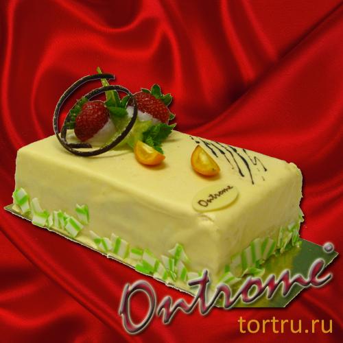 Торт "Двойной фруктовый", Онтроме, кафе-кондитерская, Санкт-Петербург