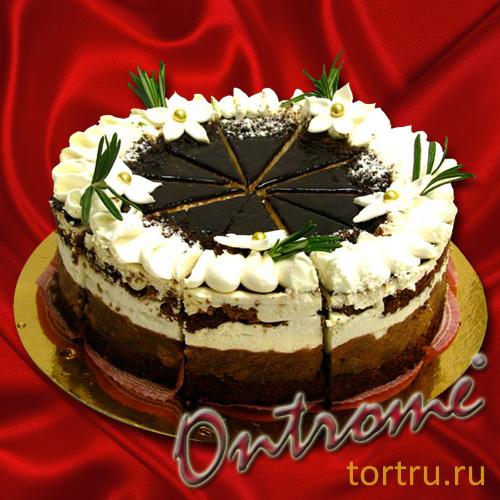 Торт "Бананово-шоколадный", Онтроме, кафе-кондитерская, Санкт-Петербург