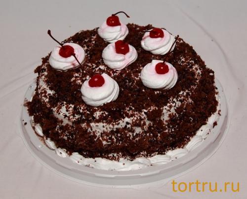 Торт "Черный лес", кофейня-кондитерская Эксклюзив, Орехово-Зуево Торт "Черный лес", кофейня-кондитерская Эксклюзив, Орехово-Зуево