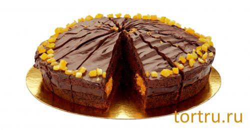 Торт "Шоколадно-апельсиновый", Кристоф, кондитерская фабрика десертов, Санкт-Петербург