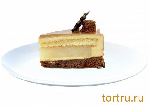 Торт "Карамельный с грушей", Леберже, Leberge, кондитерская