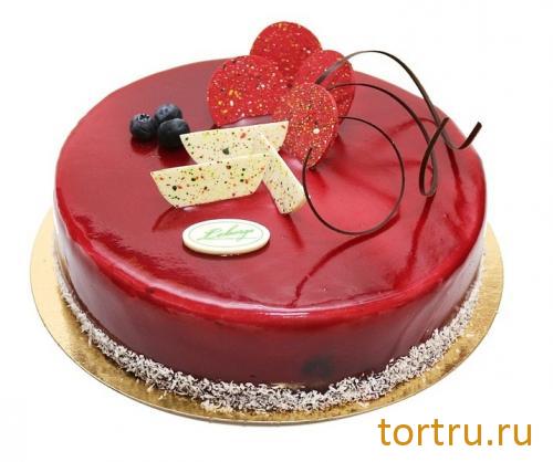 Торт "Йогуртово-черничный", Леберже, Leberge, кондитерская