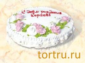Торт "С Днем рождения", Хлебокомбинат Кристалл