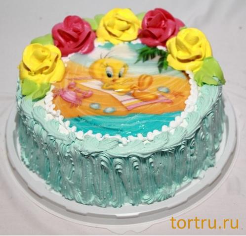 Торт "Детский № 1", кофейня-кондитерская Эксклюзив, Орехово-Зуево