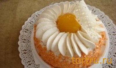 Торт "Йогуртово-персиковый", Ахтырский хлебозавод