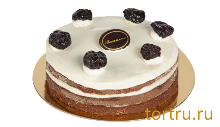 Торт "Сметанник с черносливом", французская кондитерская Шантимэль, Москва