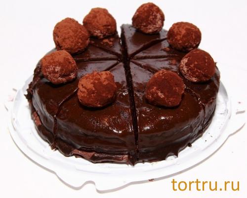 Торт "Старая Прага", кофейня-кондитерская Эксклюзив, Орехово-Зуево