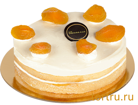 Торт "Сметанник с курагой", французская кондитерская Шантимэль, Москва