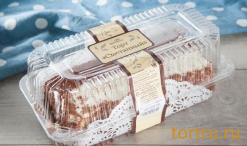 Торт "Сметанный", ВкусВилл Торт "Сметанный", ВкусВилл