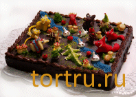 Торт "Лирика с розами", Хлебокомбинат №1 Курган