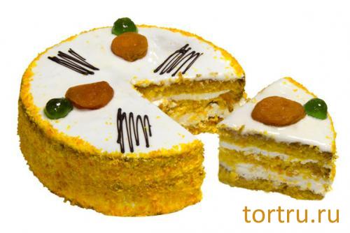 Торт "Постный с морковью и мандаринами", У Палыча