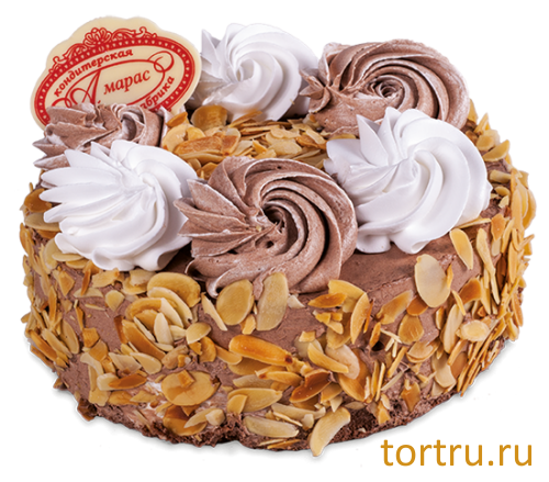 Торт "Сникерс", кондитерская фабрика Амарас, Москва