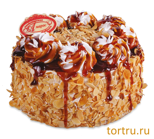 Торт "Карамелька", кондитерская фабрика Амарас, Москва