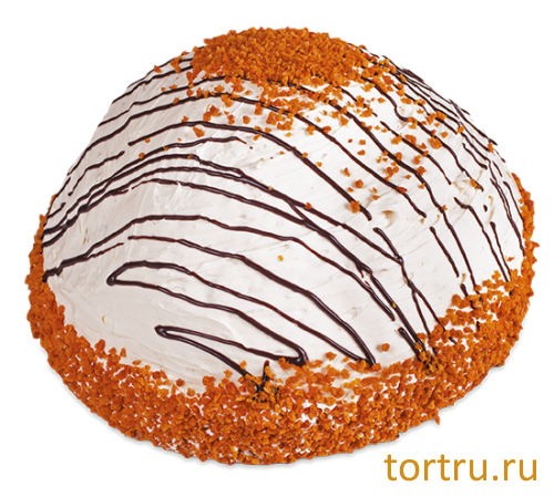 Торт "Медово-сметанный с ананасом", кондитерская фабрика Амарас, Москва