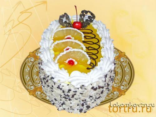 Торт "Йогуртовый Ананас", кондитерский цех Лакомка, Рязань