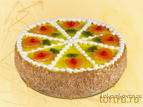 Торт "Солнечная долина", кондитерский цех Лакомка, Рязань