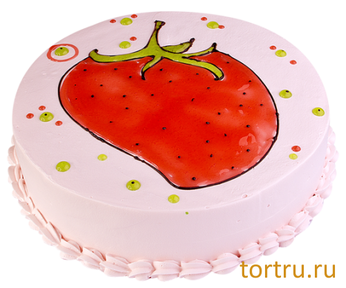 Торт "Клубничка", кондитерская фабрика Метрополис