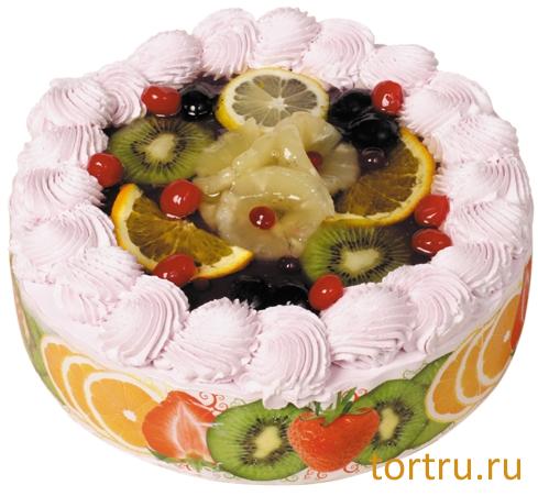 Торт "Тутти-Фрутти (черника)", кондитерская компания Господарь, Балашиха