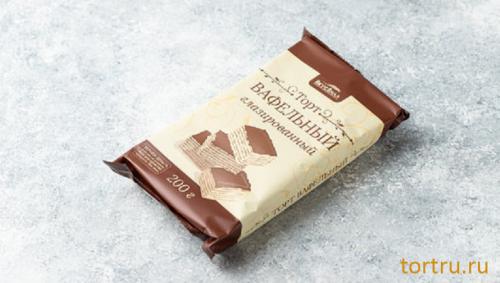 Торт вафельный глазированный, ВкусВилл Торт вафельный глазированный, ВкусВилл