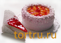 Торт "Фруктовая фантазия", Хлебокомбинат №1 Курган