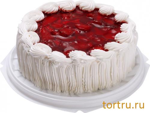 Торт "Йогуртовый" клубника, Лента Торт "Йогуртовый" клубника, Лента