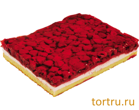 Торт "Йогуртовый с малиной", кондитерское производство Метрополь, Санкт-Петербург