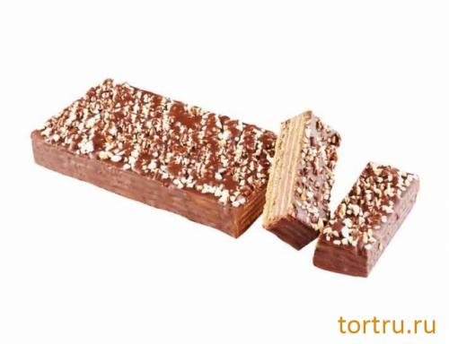 Торт вафельный "Шоколадный с орехом", Хлебокомбинат № 1 Курганский Торт вафельный "Шоколадный с орехом", Хлебокомбинат № 1 Курганский