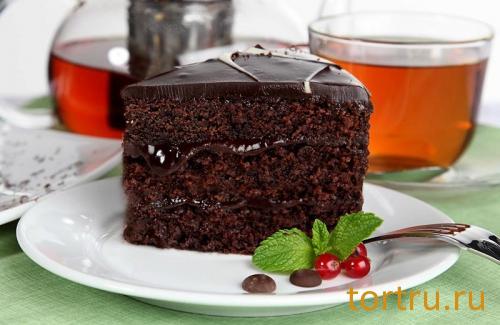 Торт "Горячий шоколад", комбинат Добрынинский, Москва