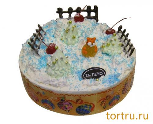 Торт "Калейдоскоп новогодний", Хлебокомбинат "Пеко", Москва