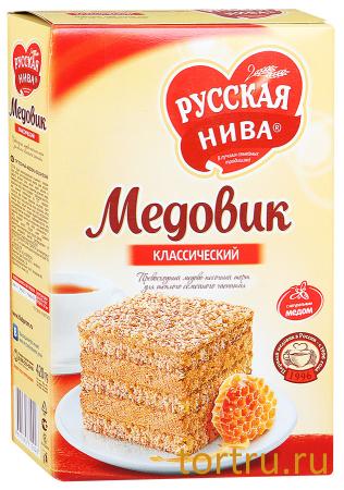 Торт "Медовик" классический, Русская Нива