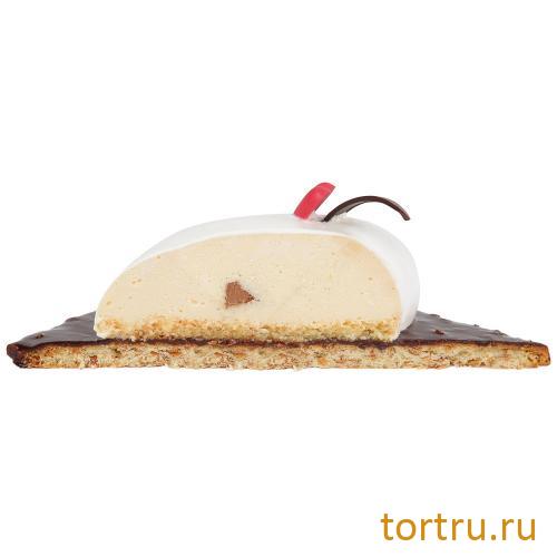 Торт "Чизкейк с шоколадом (Сердце белое)", Леберже, Leberge, кондитерская