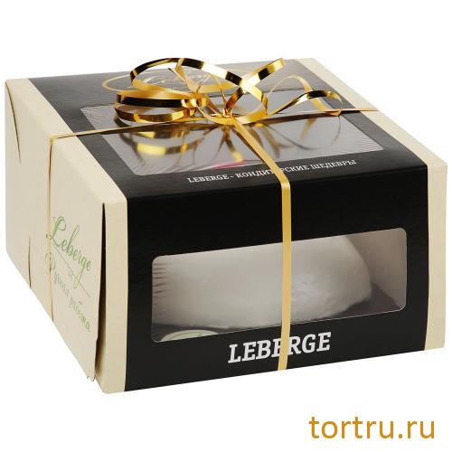 Торт "Чизкейк с шоколадом (Сердце белое)", Леберже, Leberge, кондитерская