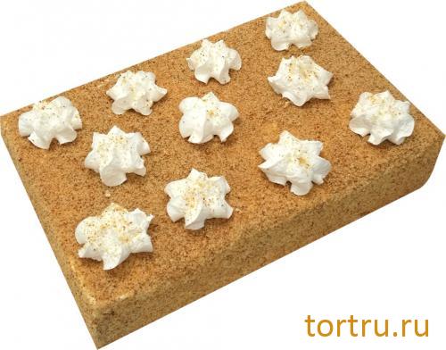 Торт "Медовик" с вареной сгущенкой, Лента