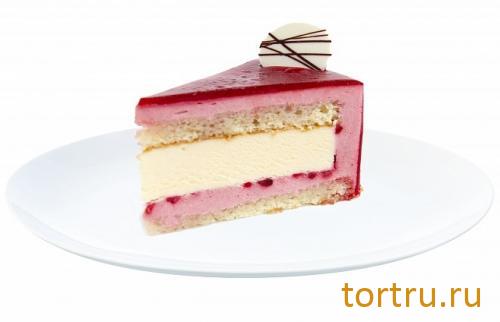Торт "Ванильный лесная ягода", Леберже, Leberge, кондитерская