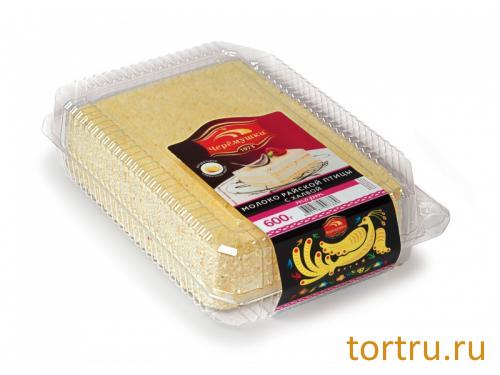 Торт "Молоко райской птицы с халвой", Черемушки