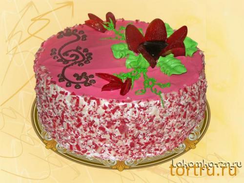Торт "Лотос", кондитерский цех Лакомка, Рязань