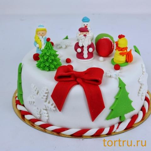 Торт "Новогодний Берричиз", французская кондитерская Шантимэль, Москва Торт "Новогодний Берричиз", французская кондитерская Шантимэль, Москва