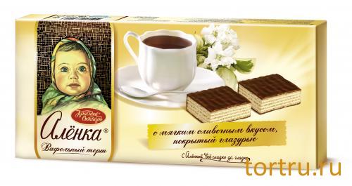 Торт вафельный "Алёнка", Красный Октябрь