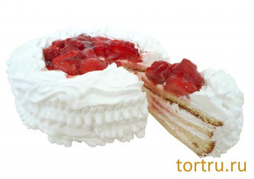 Торт "Йогуртово-клубничный", Бабушкино печево, Новокузнецк Торт "Йогуртово-клубничный", Бабушкино печево, Новокузнецк