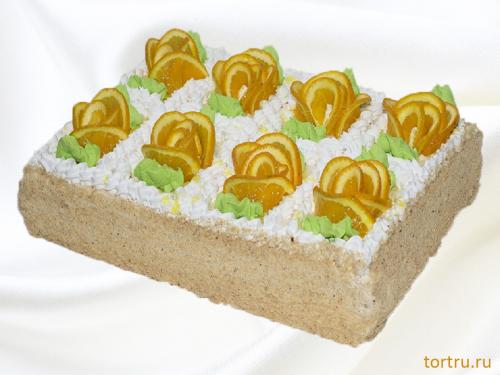 Торт "Апельсин", Кондитерский цех Каньон, Белгород