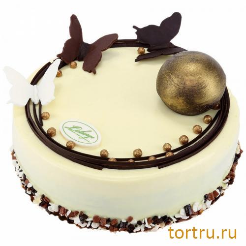 Торт "Три шоколада сырный", Леберже, Leberge, кондитерская