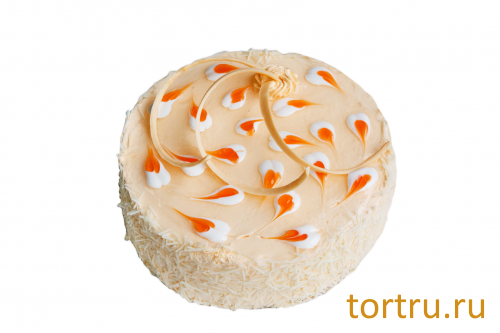 Торт "Йогуртово-персиковый", Бабушкино печево, Новокузнецк Торт "Йогуртово-персиковый", Бабушкино печево, Новокузнецк