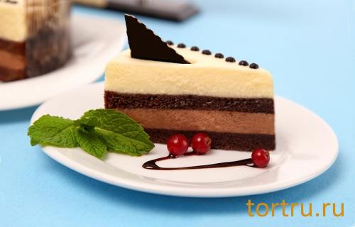 Торт "Мусс два шоколада", комбинат Добрынинский, Москва