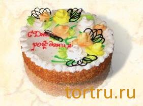 Торт "Сливки", Хлебокомбинат Кристалл