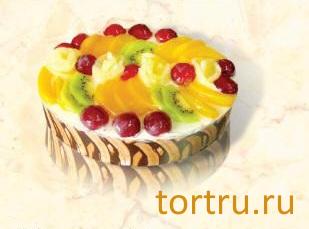 Торт "Сметанный", Хлебокомбинат Кристалл Торт "Сметанный", Хлебокомбинат Кристалл