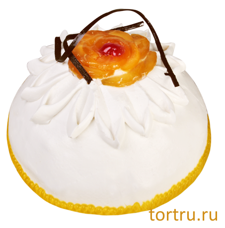 Торт "Пончо с абрикосом и бананом", кондитерская фабрика Метрополис