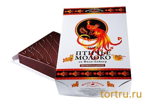 Торт "Птичье Молоко шоколадное", Фили Бейкер, Москва