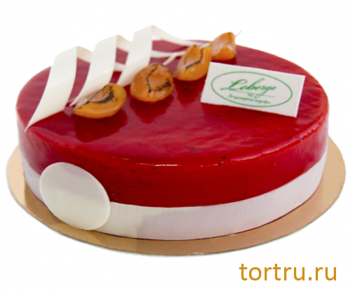 Торт "Клубничный", Леберже, Leberge, кондитерская