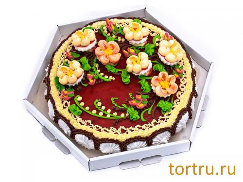 Торт "Яблоневый цвет", Хлебокомбинат "Пеко", Москва